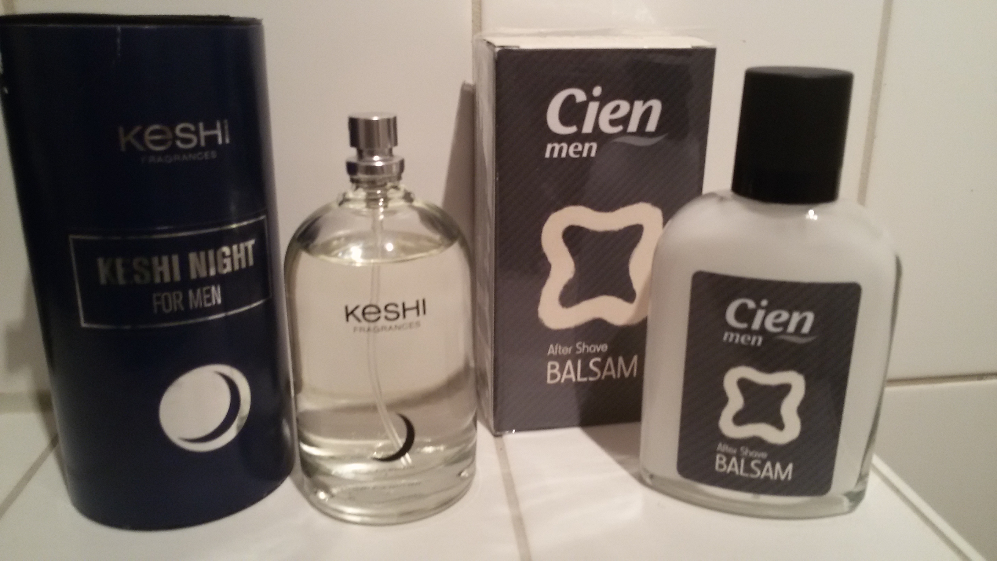 Cien Aftershave Balsam und KeSHI Night for men FunTas World